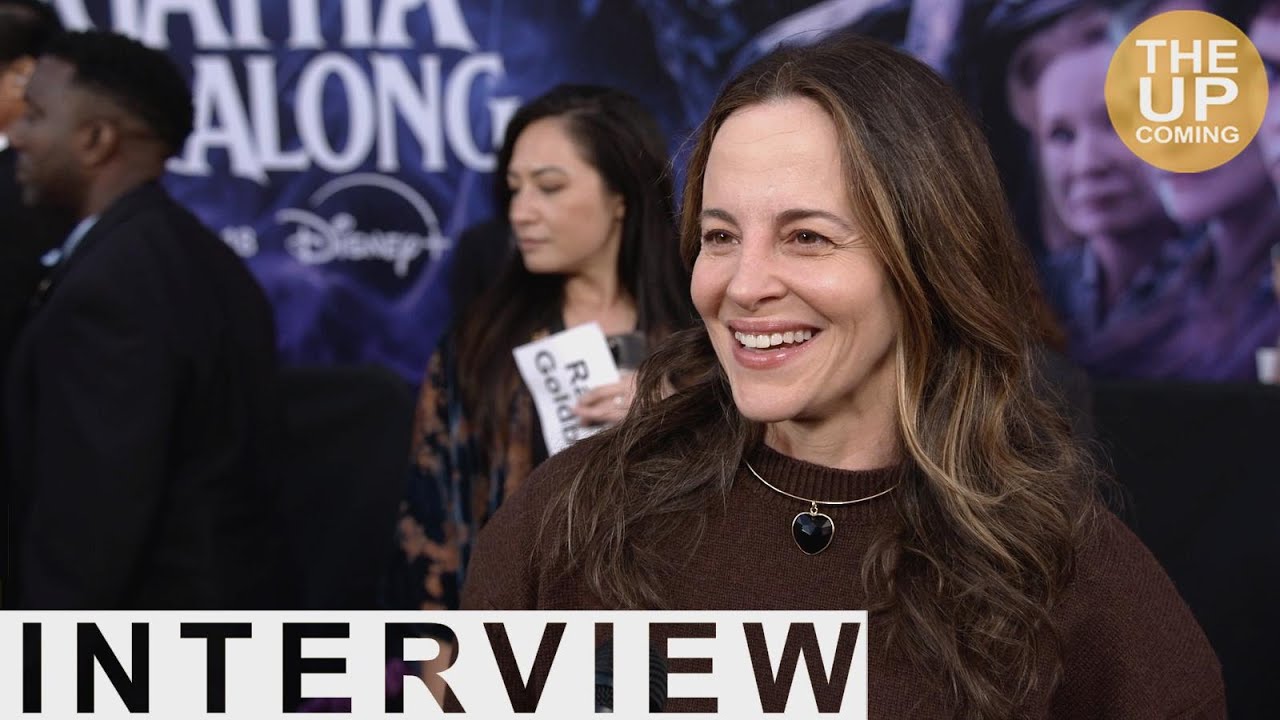 Maria Dizzia interview Agatha All Along at Hollywood premiere
