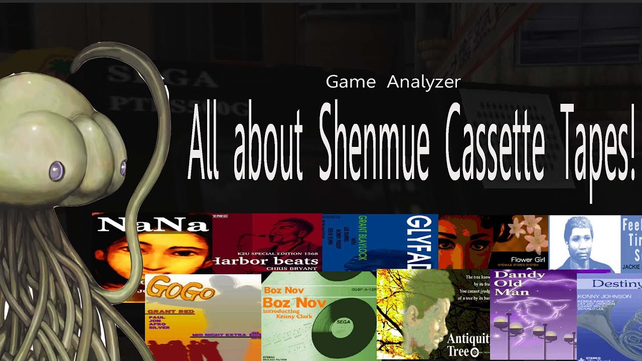 Shenmue Cassette Tapes Analysis!