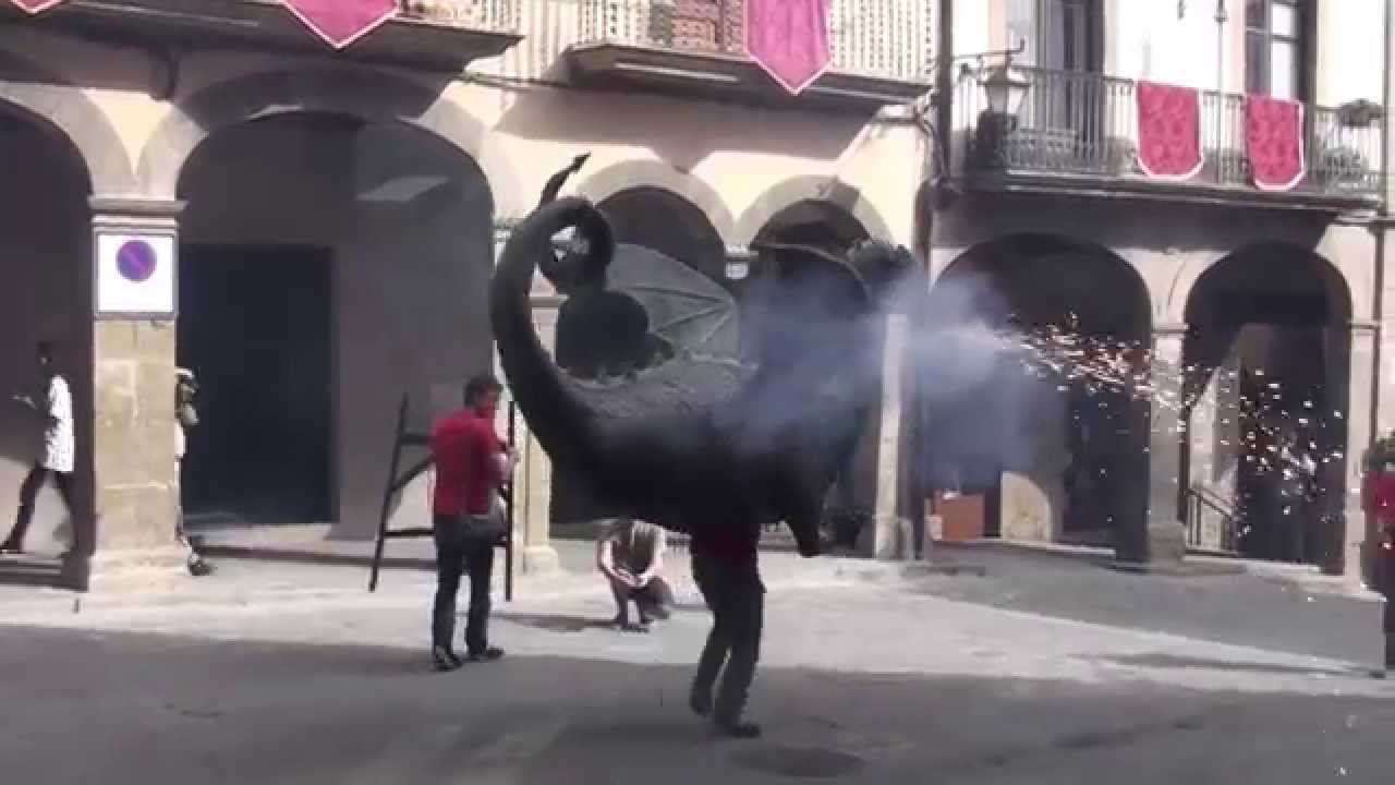 Roda de Foc i Baixada d'Autoritats - Festa Major Solsona 2014