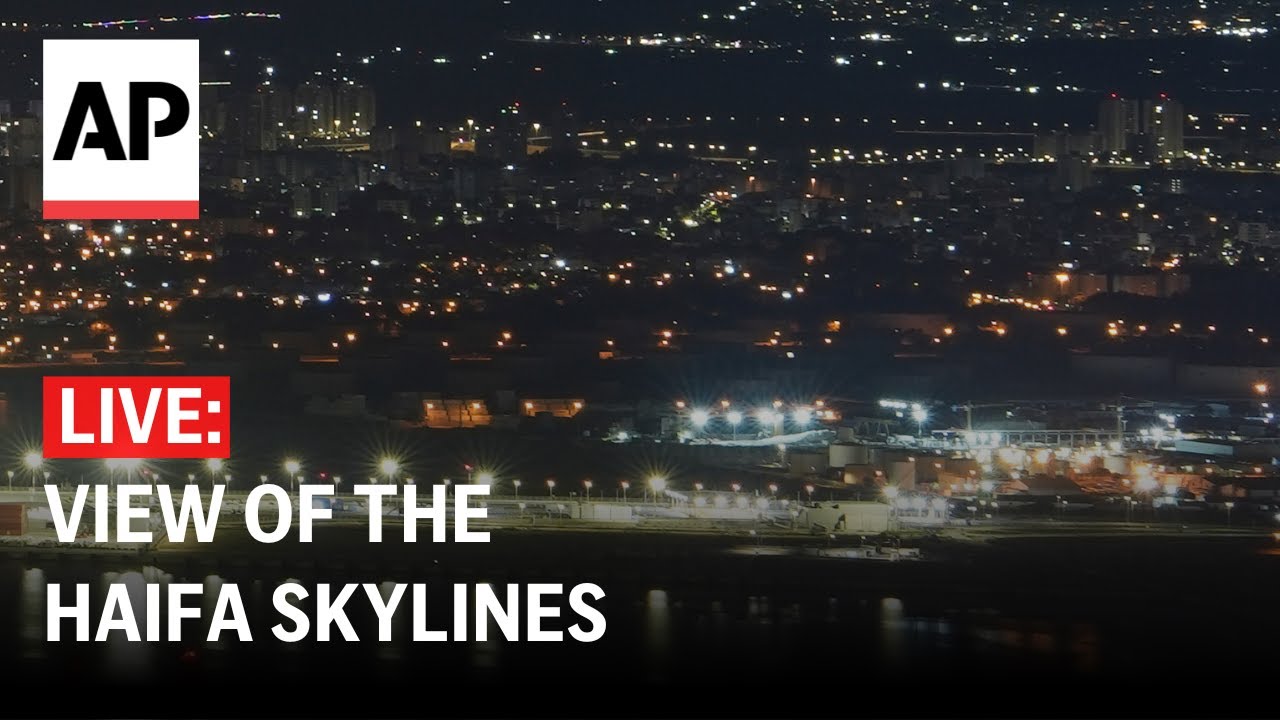 LIVE: View of Haifa skyline as Israeli troops battle Hezbollah in Lebanon