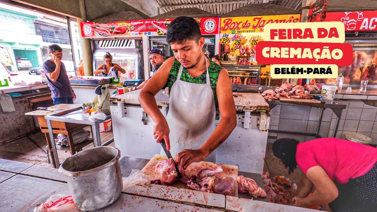 Feira da Cremação: O Que Nunca Te Mostraram! 🫣 #belemdopará #mercado #reallife
