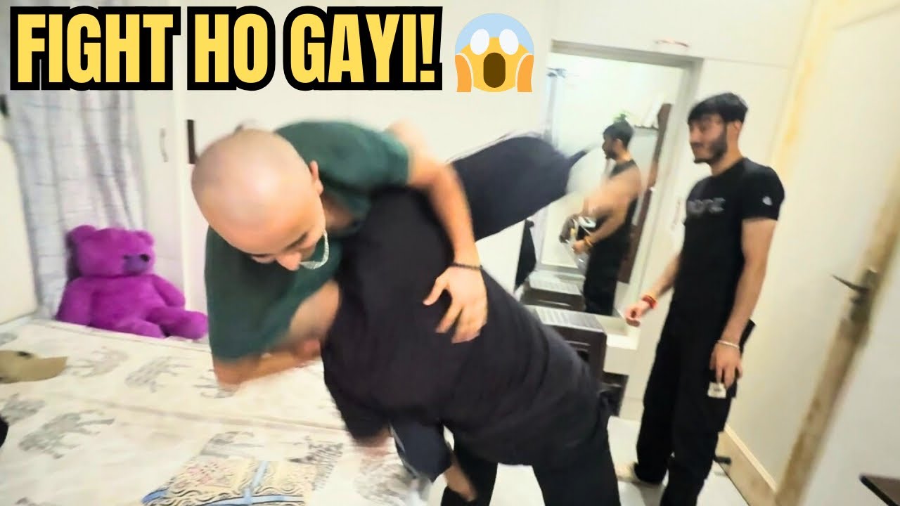 Mazak Mazak Mein Bhaiyo Ki Serious Fight Ho Gayi 😱 | Funny Fight Vlog 