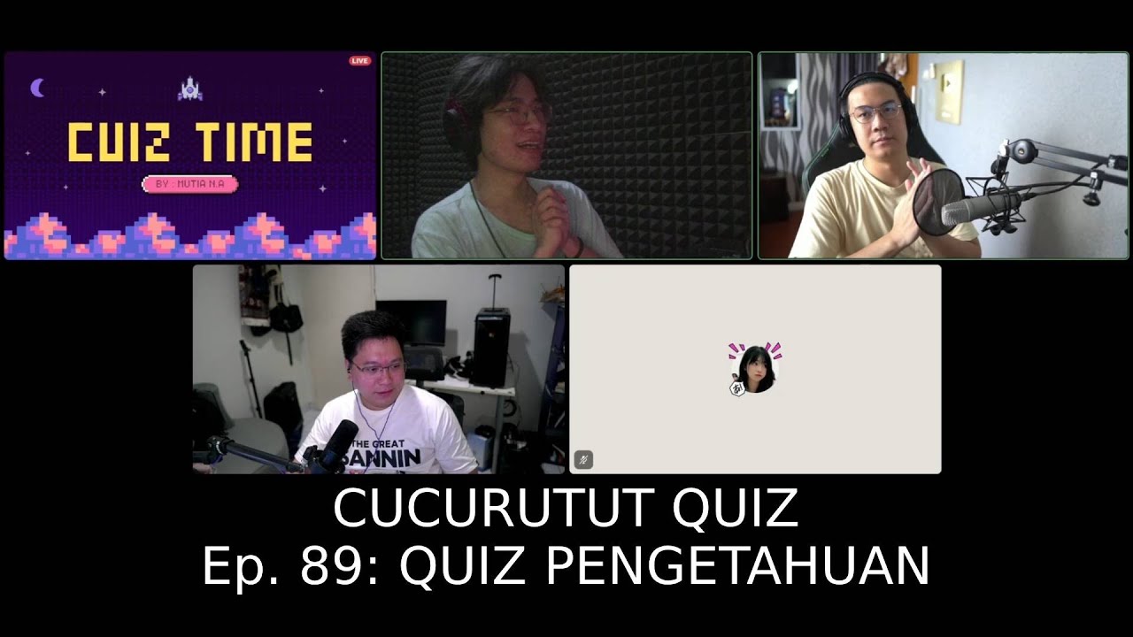 BINTANG TAMU GIMMICK - Cucurutut Quiz #89