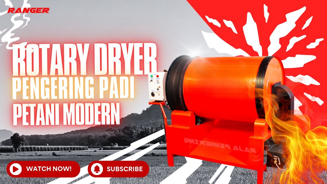 Review Mesin Pengering Padi (Rotary Dryer) | Solusi Panen di Musim Hujan Kapasitas 150 KG
