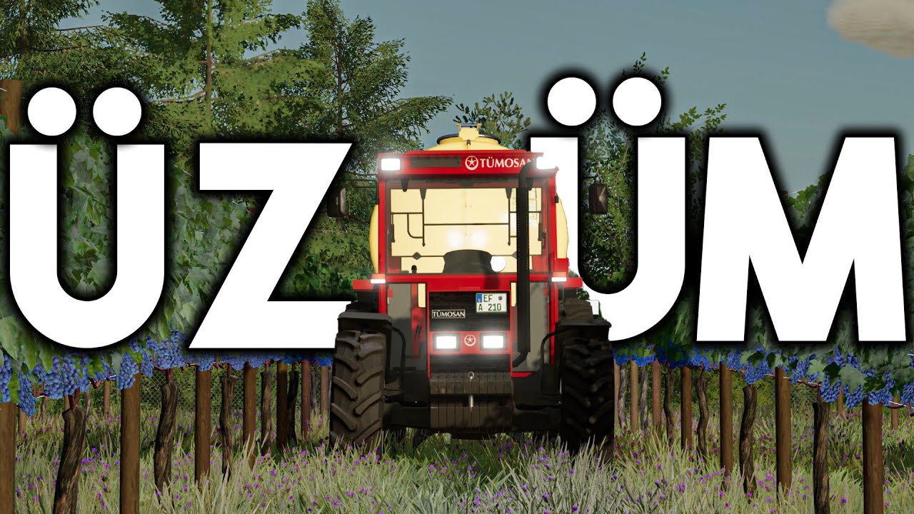Baştan Sona Full Üzüm İşi !! // Fs22