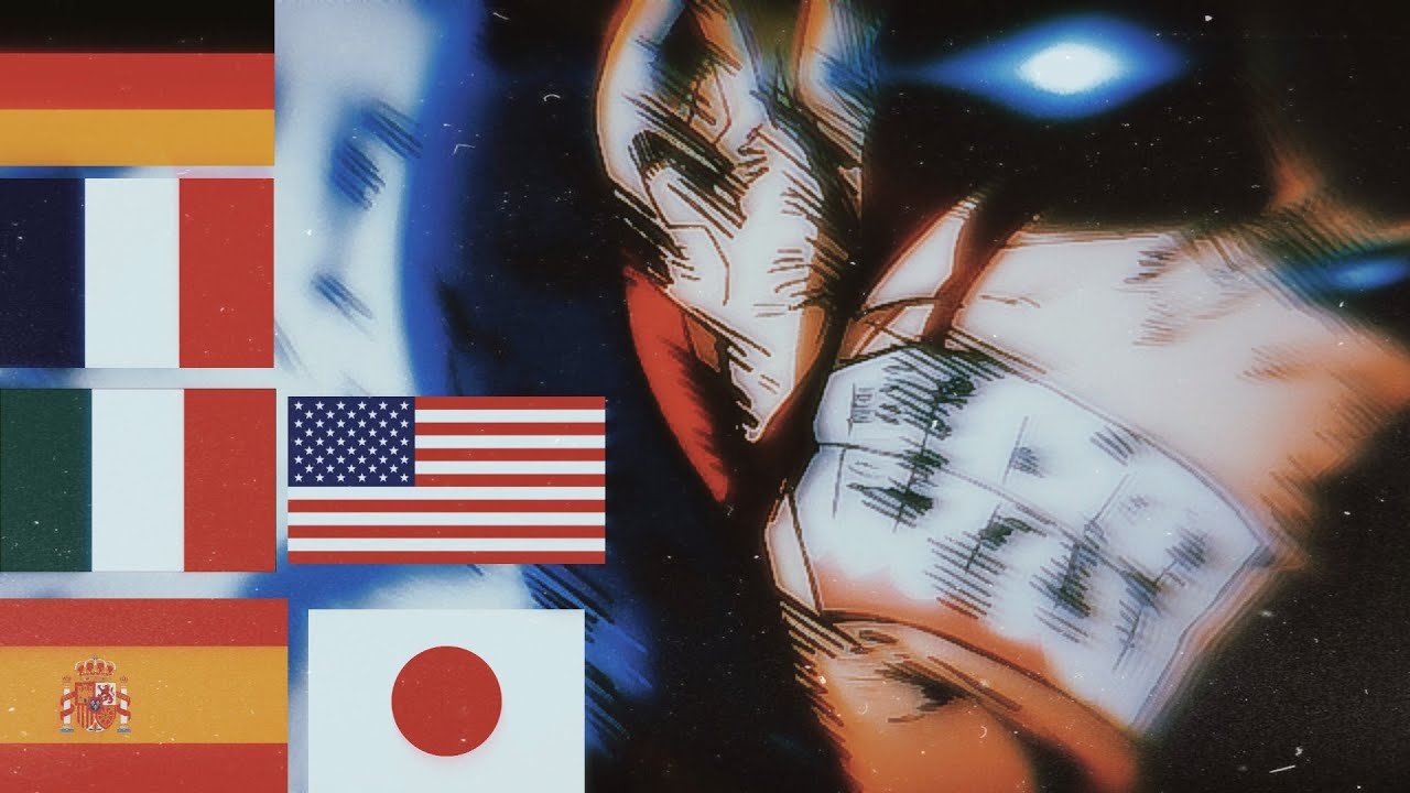 United States of Smash in 6 Languages #mha