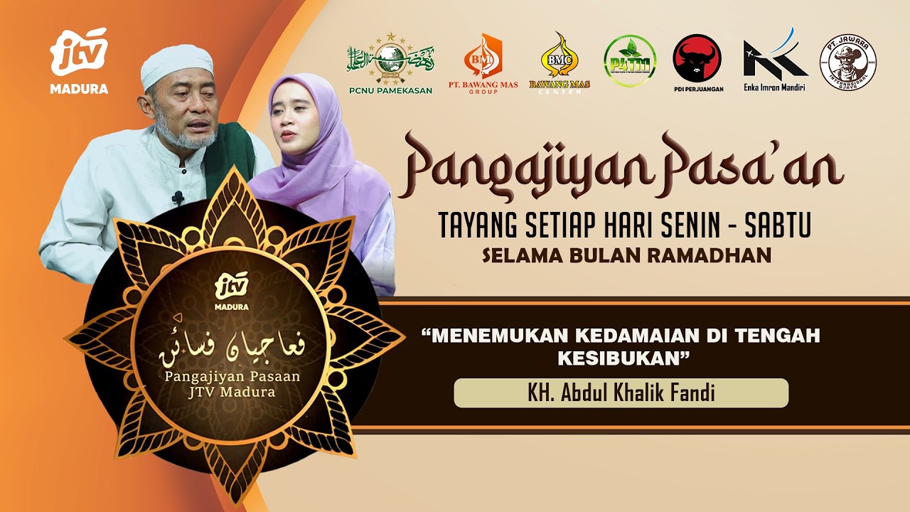 Menemukan Kedamaian di Tengah Kesibukan | Pangajiyan Pasa'an 03-03-2026