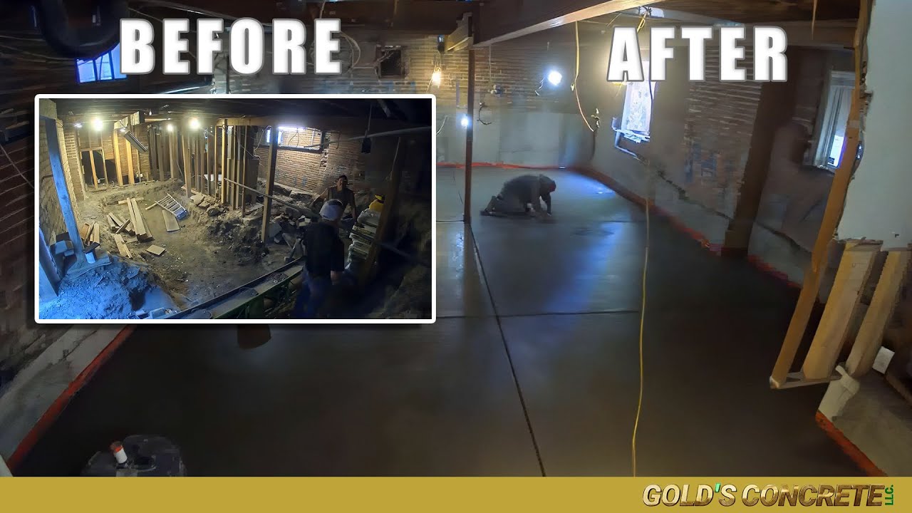 Digging out a large basement start to finish - Timelapse