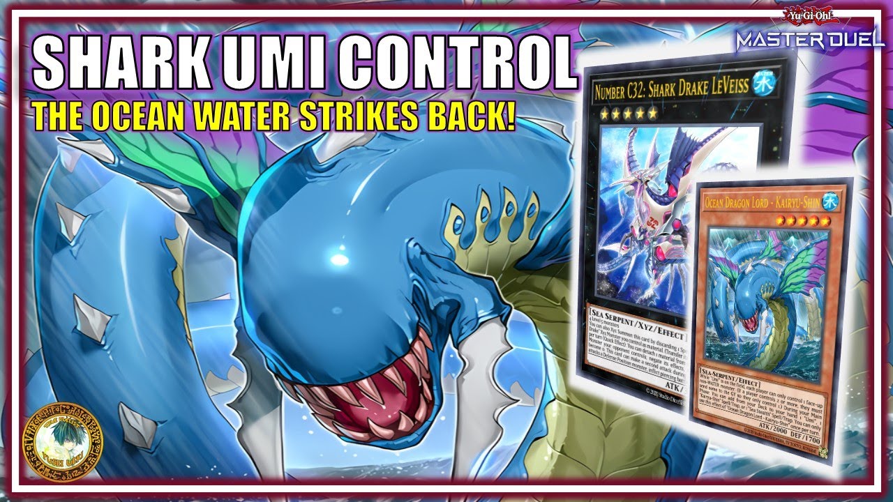 WATER RAGE! UMI SHARK Deck Control the Arena 🌊 Legendary Ocean Sharks is UNFAIR | Master Duel