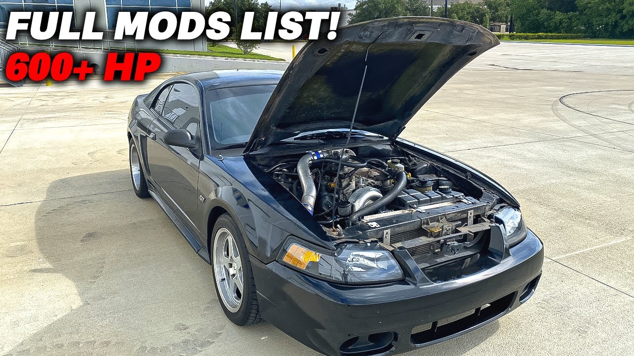 600HP Cammed & Procharged 1999 Mustang GT FULL MODS LIST!! *5.4 2V SWAPPED*