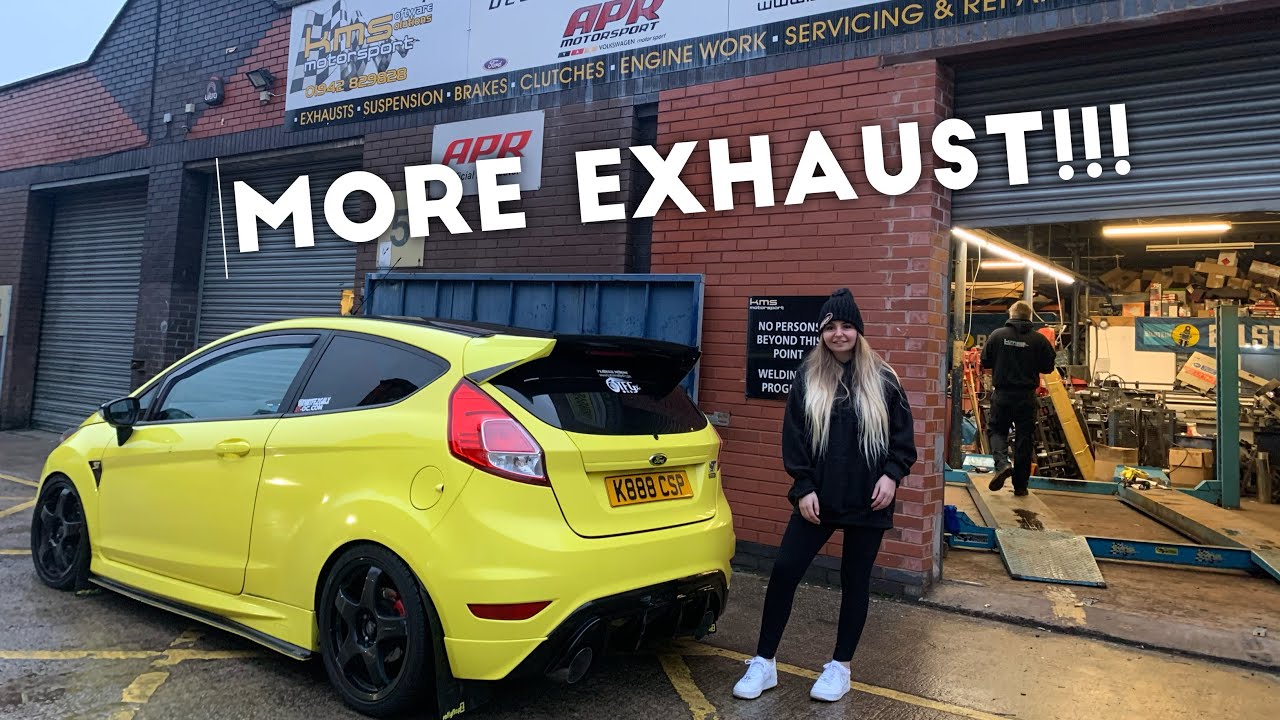 Fiesta ST KMS Hurricane Exhaust Installation | Audi RS7 CRAZY LOUD Exhaust NOISE!