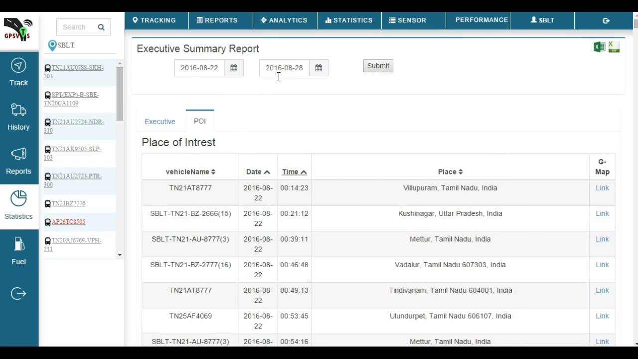 POI - GPS Server Features By VAMOS