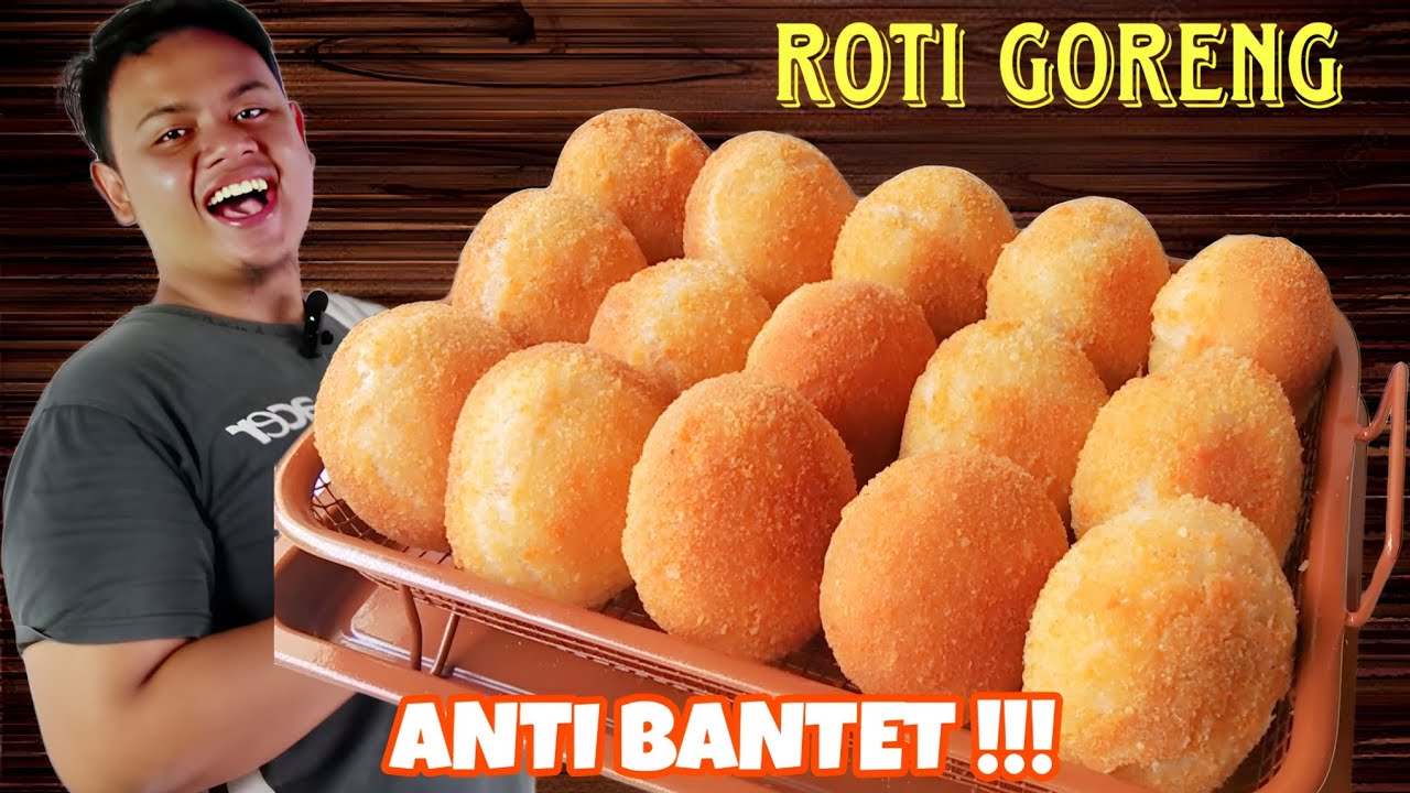 UNTUNG BESAR🤑🤑🤑 MODAL HANYA 5 RIBU JADI 100 PCS‼️ROTI GORENG TERLARIS🥰