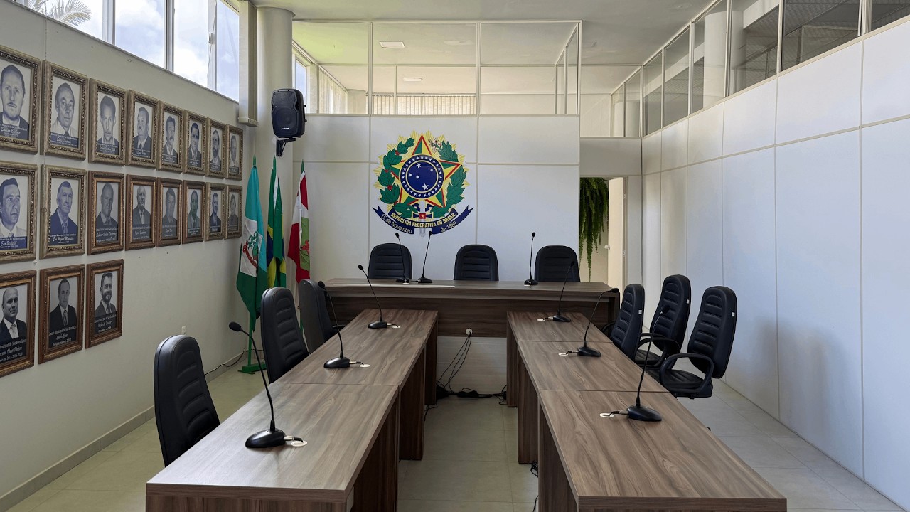 Sessão da Câmara de Vereadores de São Bonifácio