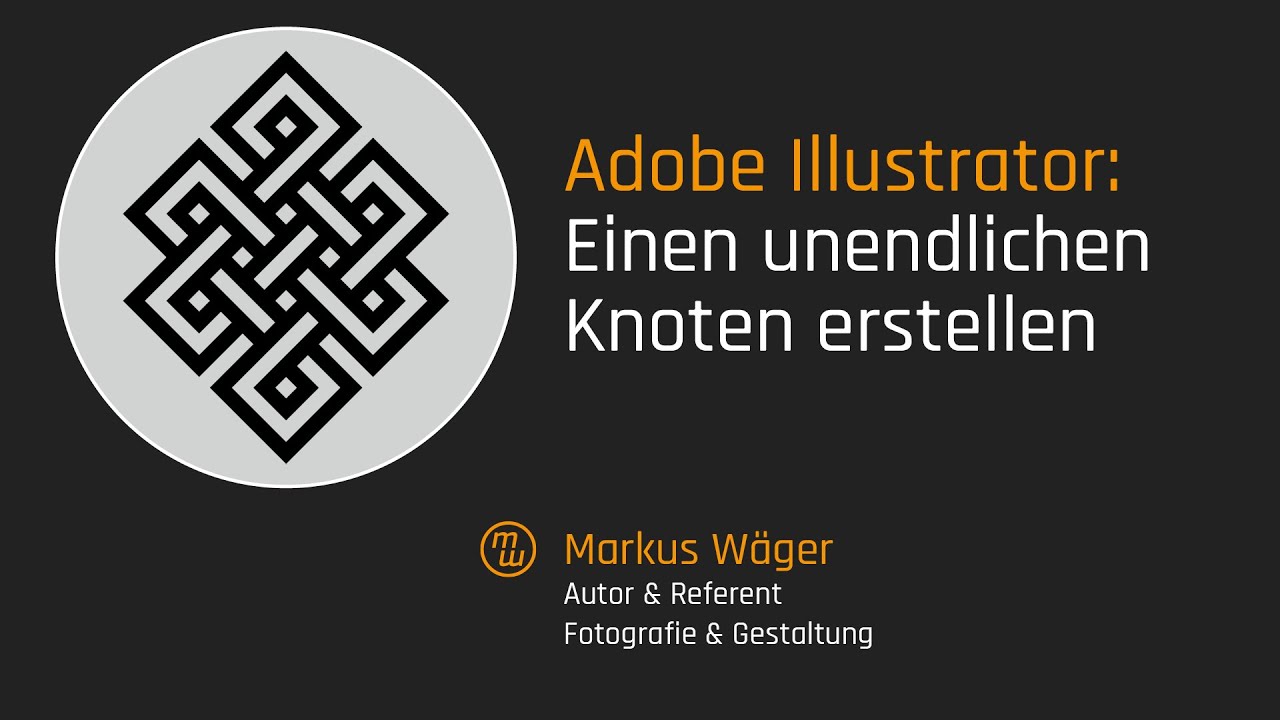 Adobe Illustrator: Einen unendlichen Knoten erstellen
