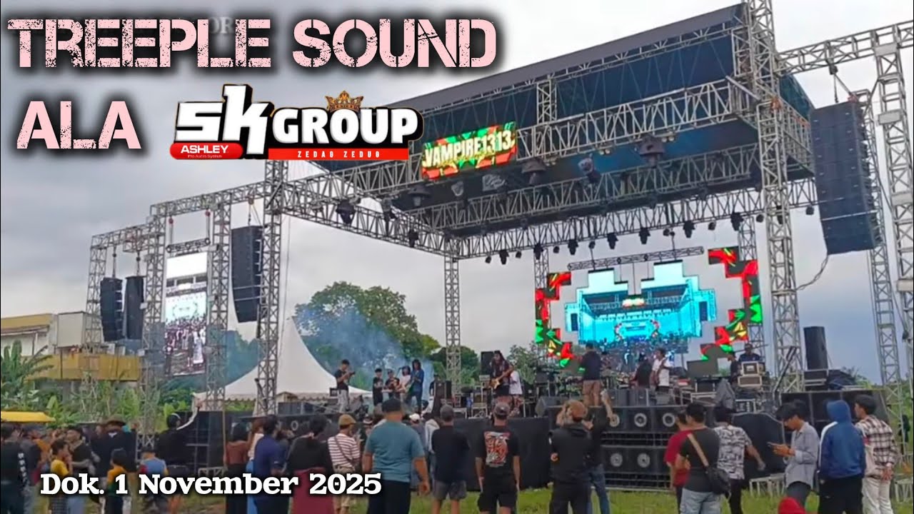 treeple sound ala SK GROUP || edisi in basecamp
