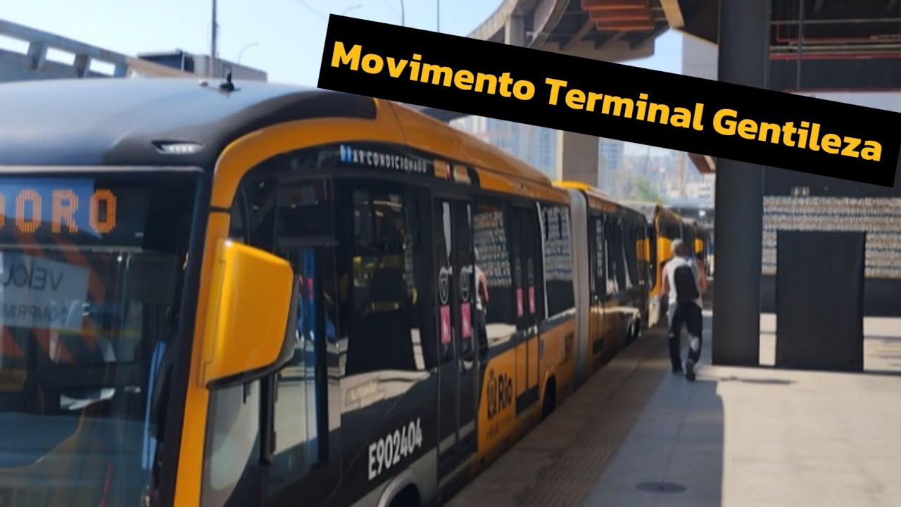 Movimentação Terminal Gentileza 💛🚍