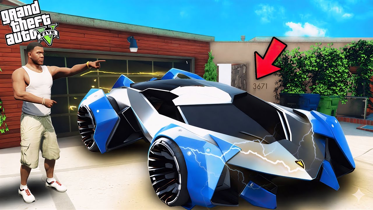 GTA 5 : Franklin Find The Best God Supercar In Gta V.. (GTA 5 Mods)