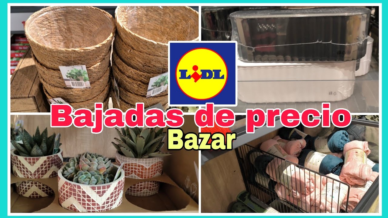 Lidl bazar : Bajadas de precio 😍 home decor y más ✨ te gustará 