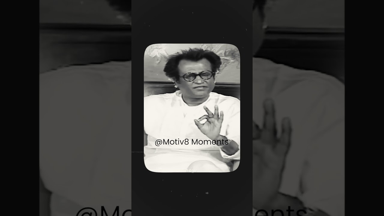 Rajinikanth&rsquo;s Views on Politics from 1995 Resurface 🎬