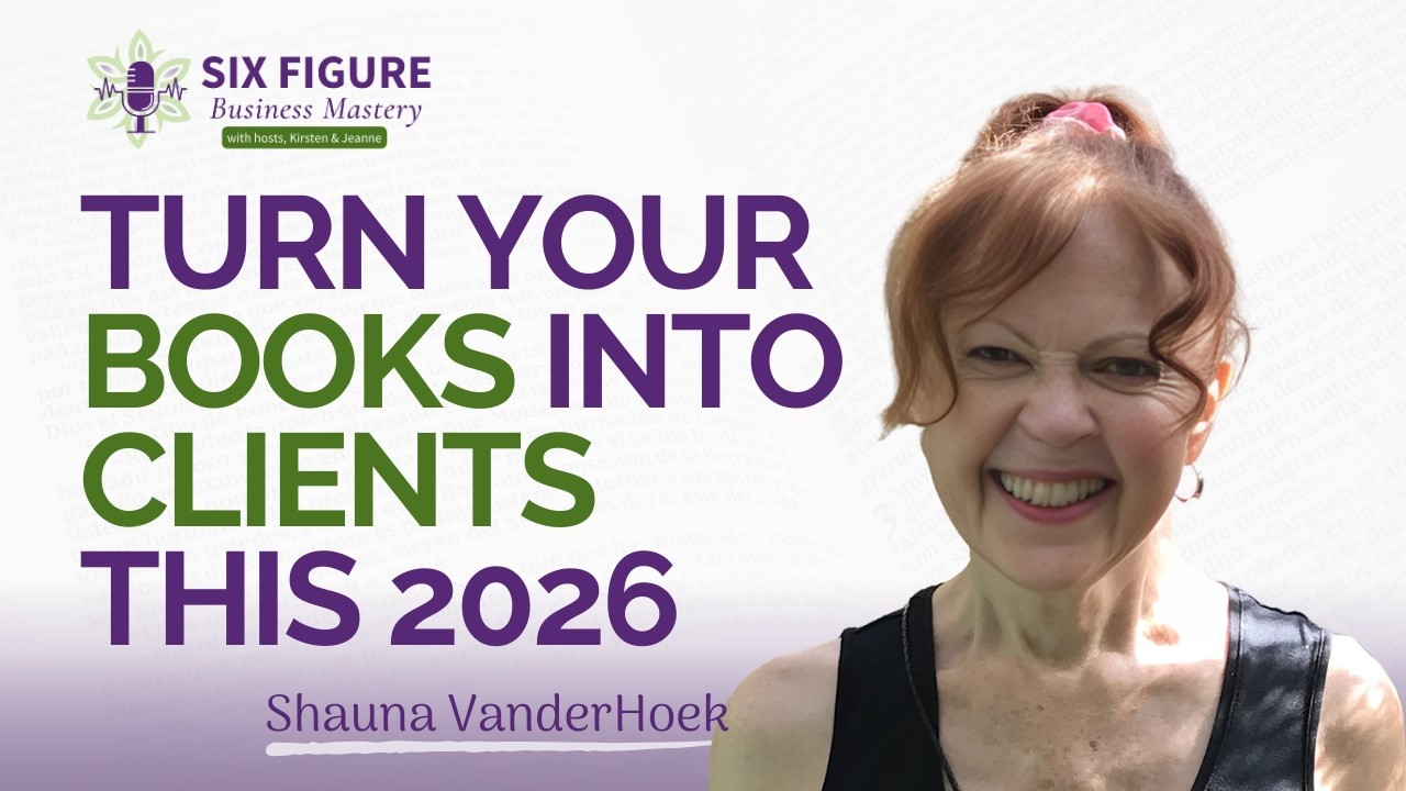Write a Book to Grow Your Business This 2026 // Shauna VanderHoek