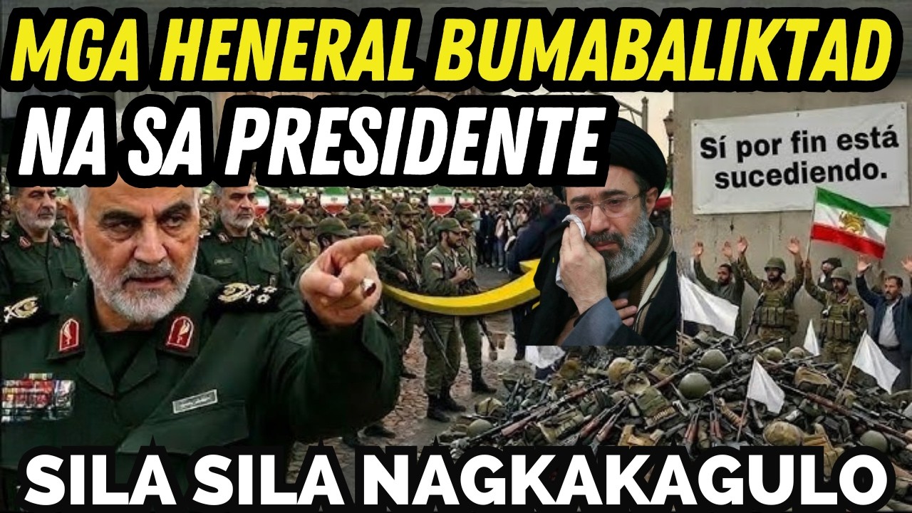 HINDI NA MAKONTROL ang GULO! Pati Mga HENERAL ng IRGC BUMABALIKTAD nadin sa PRESIDENTE ng IRAN!