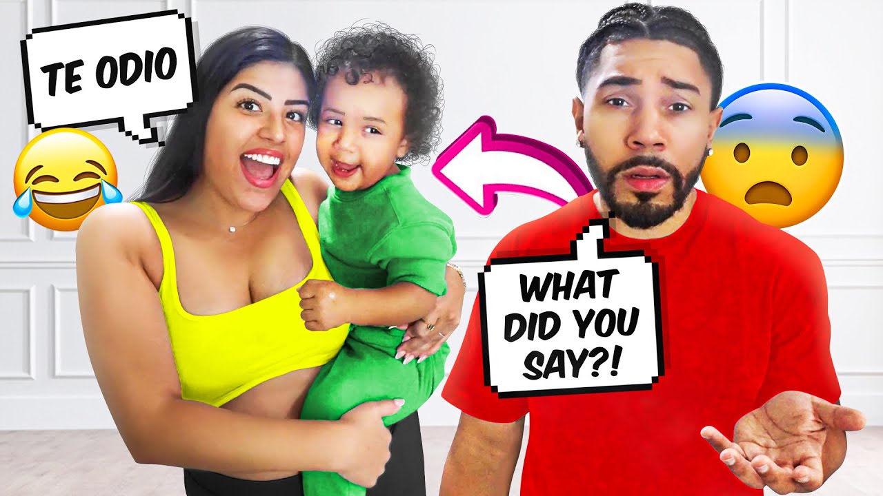 Speaking *ONLY SPANISH* To My Husband Prank! *HILARIOUS*