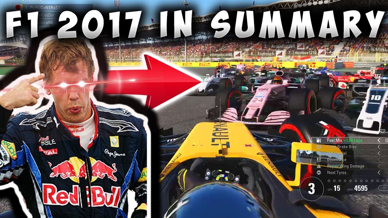 The F1 2017 Game In Summary