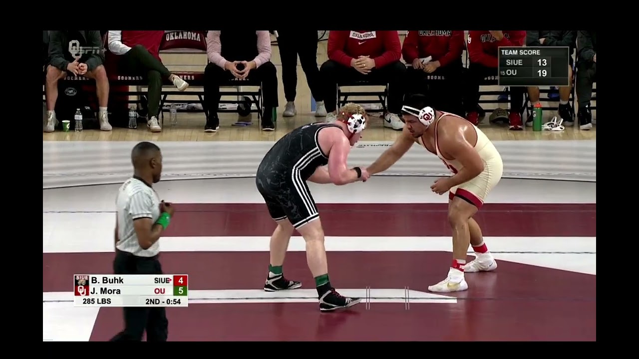 HWT Juan Mora (Oklahoma) vs Bryson Buhk (SIUE)