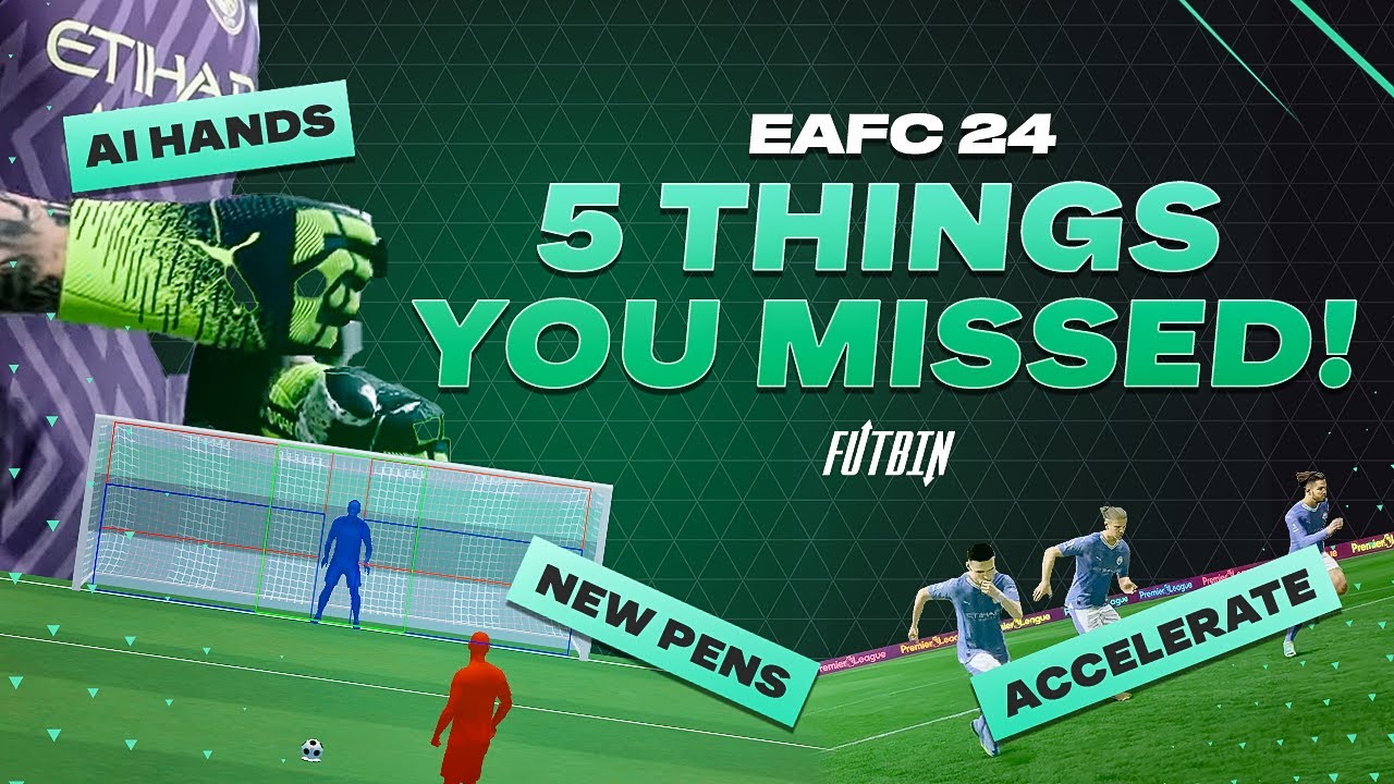 5 THINGS YOU MISSED IN THE EA FC 24 GAMEPLAY DEEP DIVE!