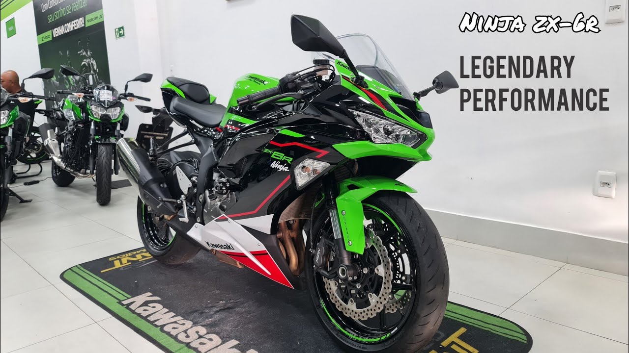 NINJA ZX-6R 2022| IDEIAL PARA AS RUAS E PISTAS