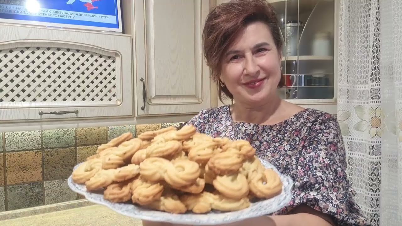 Найулюбленіше Домашнє Печиво До Чаю, яке тане в роті, Ніжне та Смачне!