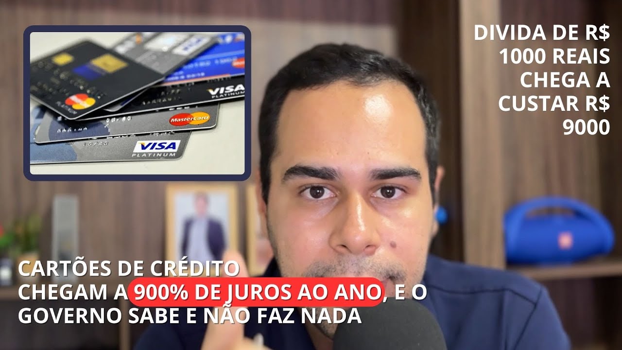 O CARTÃO DE CRÉDITO COM 900% DE JUROS - VOCÊ NUNCA VAI SAIR DAS DÍVIDAS ASSIM