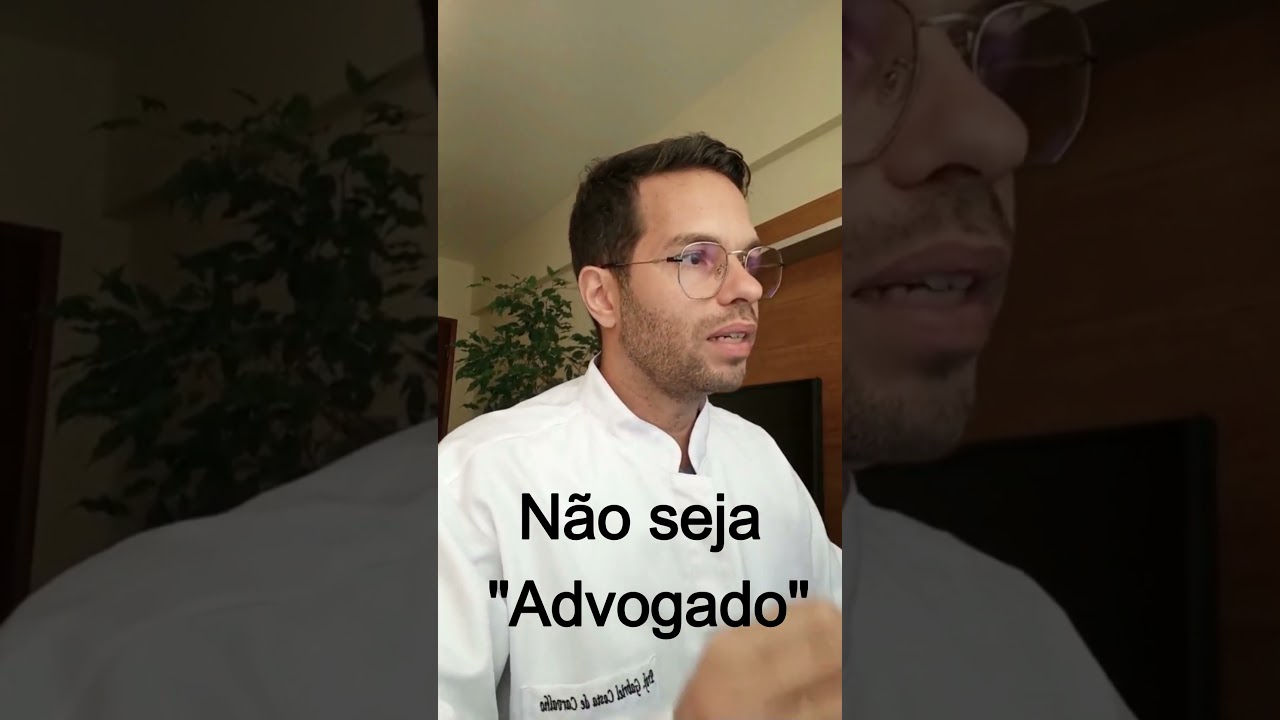 ✋ VOC&Ecirc; N&Atilde;O &Eacute; ADVOGADO E NEM JUIZ!