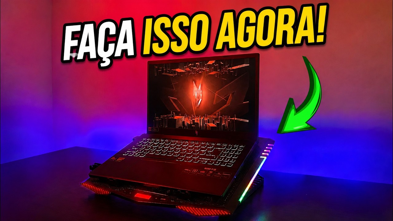 Review ACER NITRO V + DICAS OBRIGATÓRIAS! (RTX 4050, 3050, 2050)