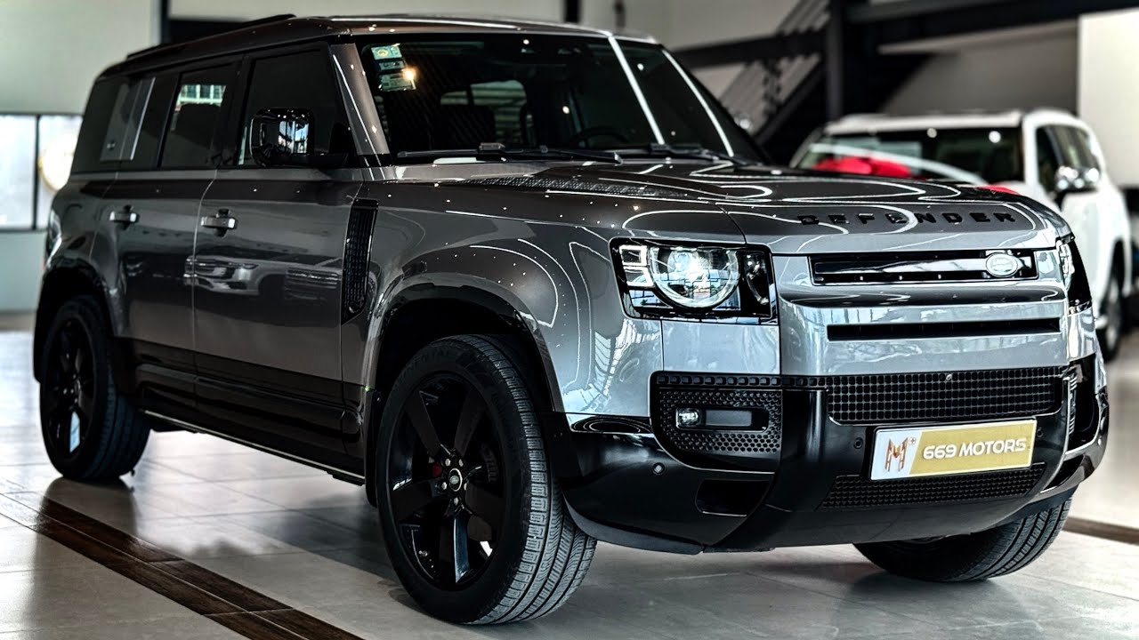 Новый Land Rover Defender 110 — роскошный внедорожник класса «Король»! Обзор.