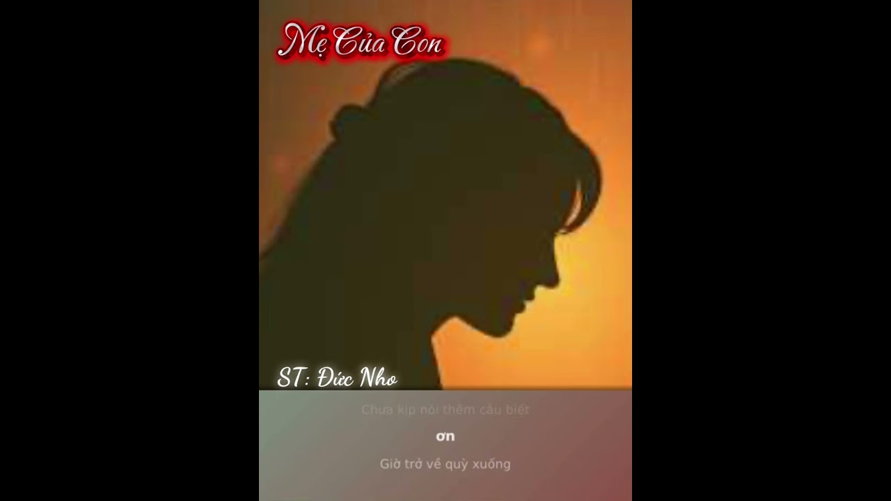 Mẹ Của Con