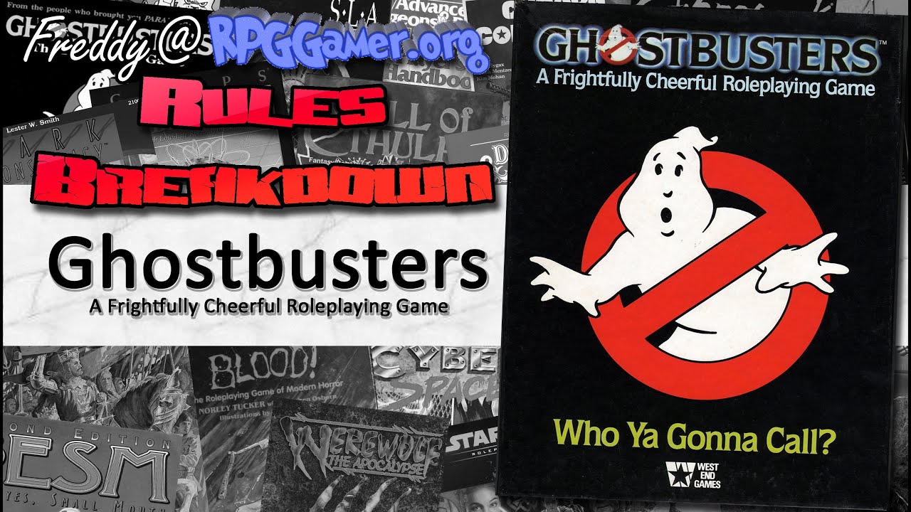 Ghostbusters A Frightfully Cheerful Roleplaying Game (West End Games 1986) | Rules Breakdown