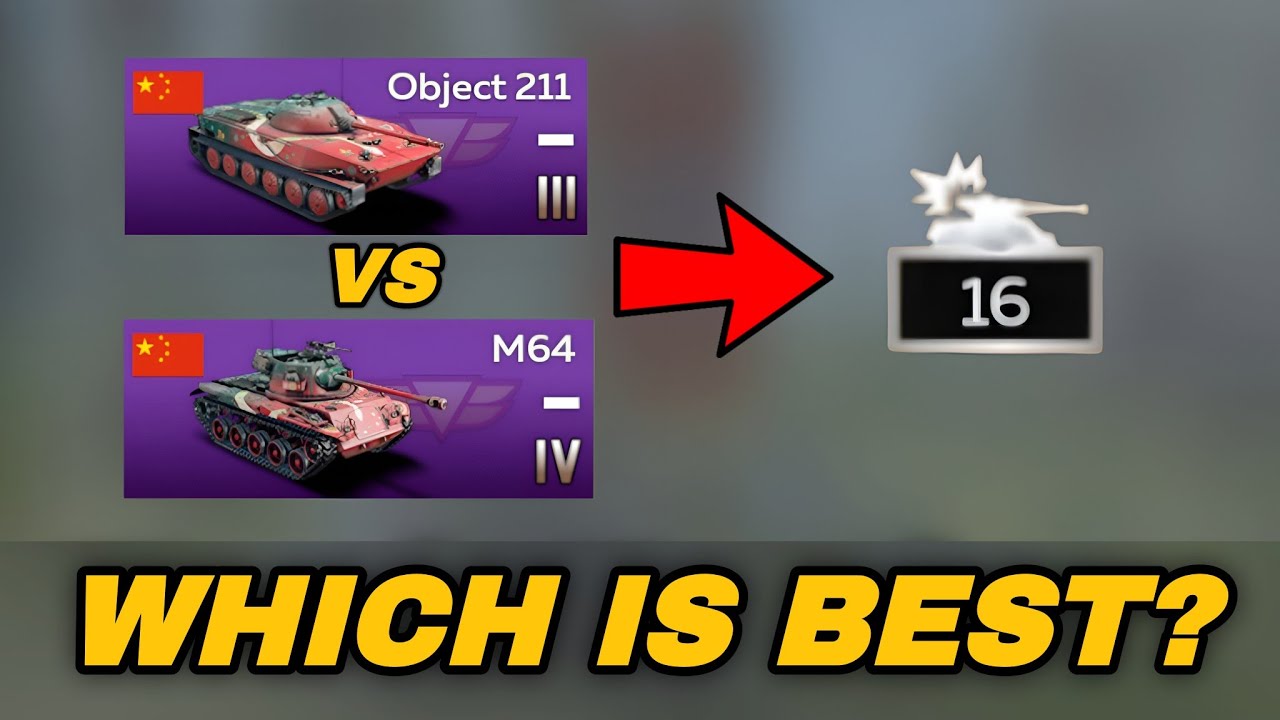 16 KiLLS: Which Early Access Tank is BEST? | Object 211 vs M64 | War Thunder Mobile