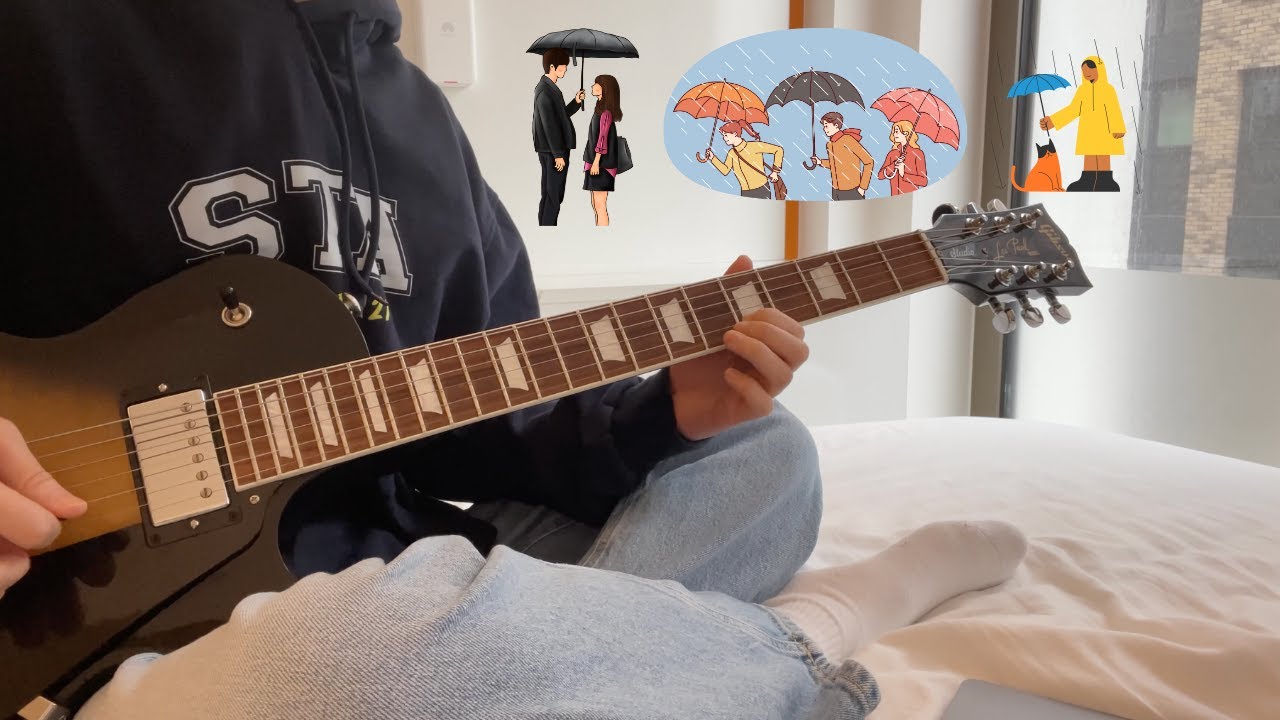 Umbrella - Rihanna - Electric Guitar Cover