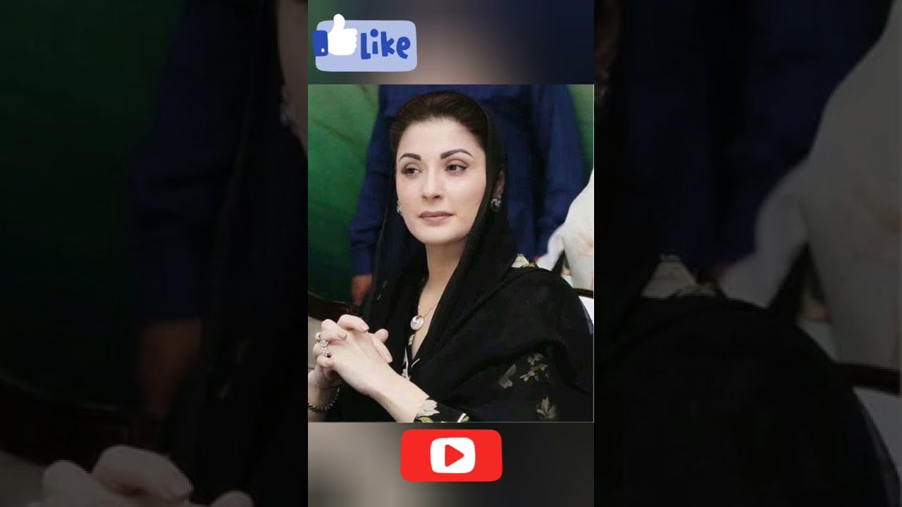 PMLN Leader Maryam Nawaz #MaryamNawaz #pmln #pti #shorts #viral