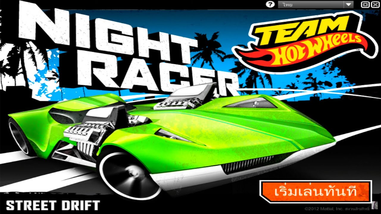 Team Hot Wheels Night Racer Street Drift Win (4K 21:9 No Commentary)