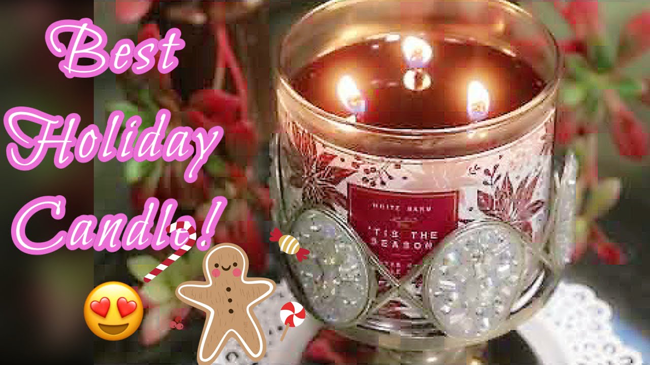 BATH & BODY WORKS 'TIS THE SEASON' CANDLE REVIEW | BEST HOLIDAY CANDLE