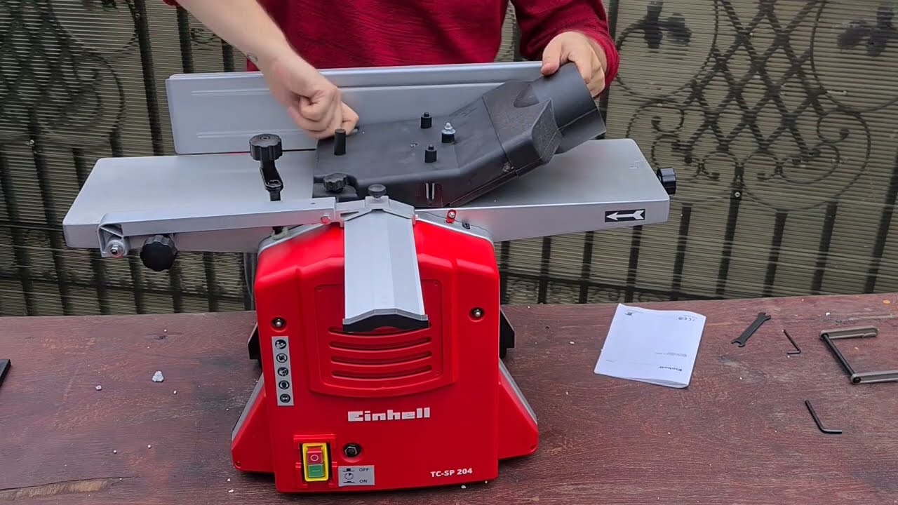 Einhell - TC-SP 204 Unboxing Budget Jointer/Panner with above average results