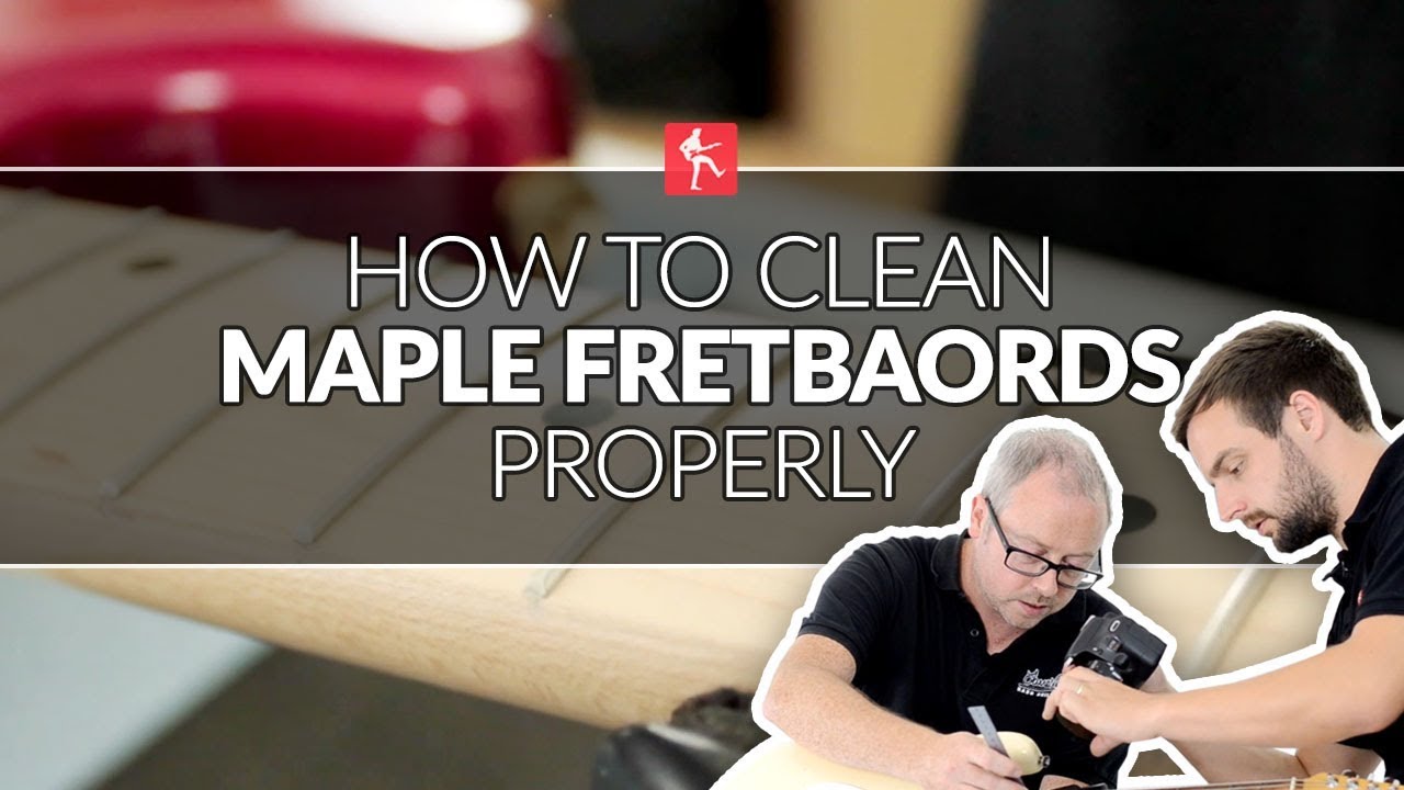 How To Clean Maple Fretboards - Guitar Maintenance Lesson