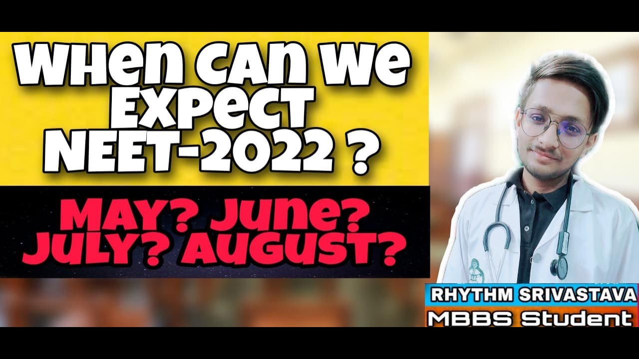 NEET-2022 Expected Date 📅🔥😮