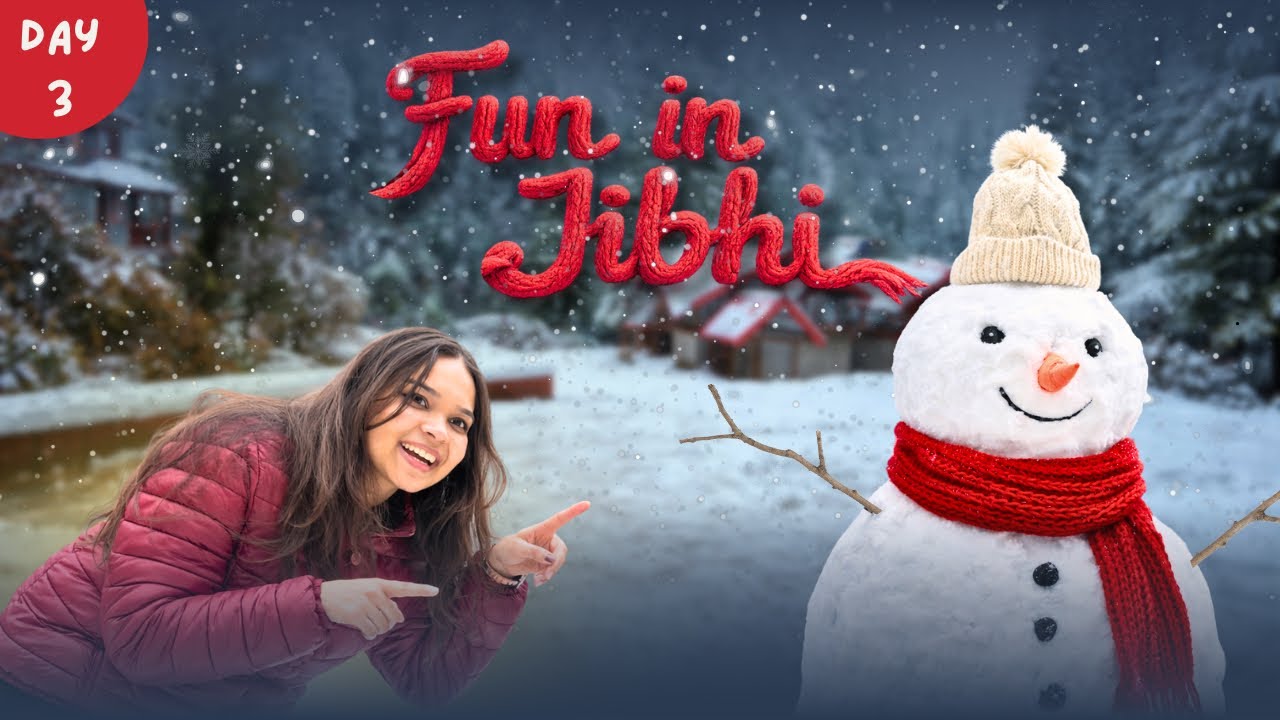 Jibhi Day 3 ❄️ Snowfall & Stargazing in the Mountains 🌌 | Magical Himachal Night
