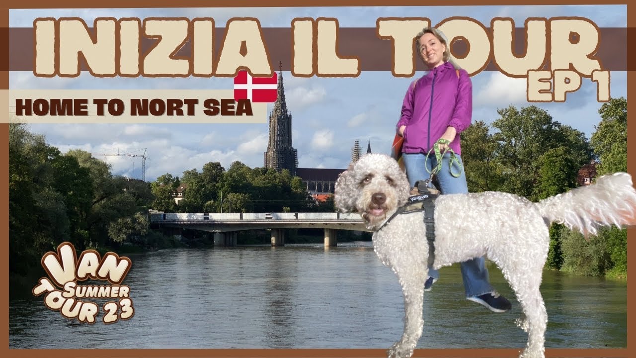 Attraversiamo la Germania 🇩🇪- direzione Mare del Nord - Ulm e il Danubio - Van Summer Tour 23