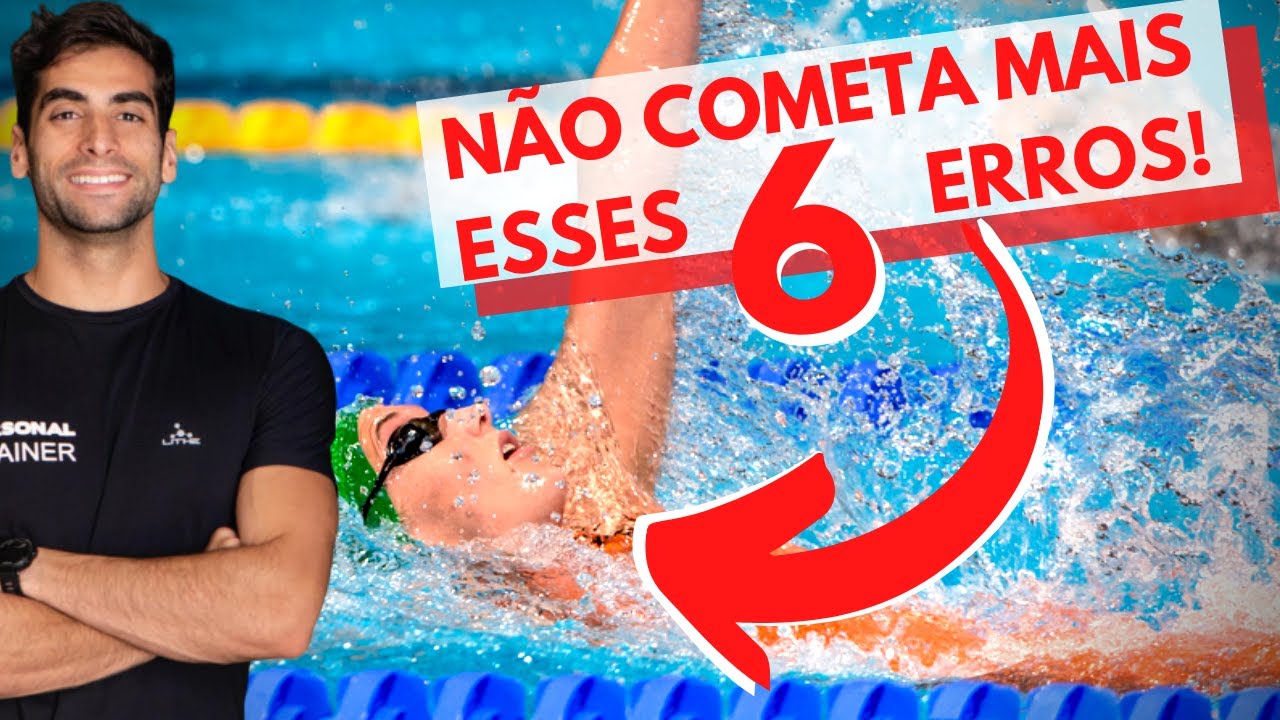 6 ERROS COMUNS NO NADO COSTAS (E COMO CORRIGIR)