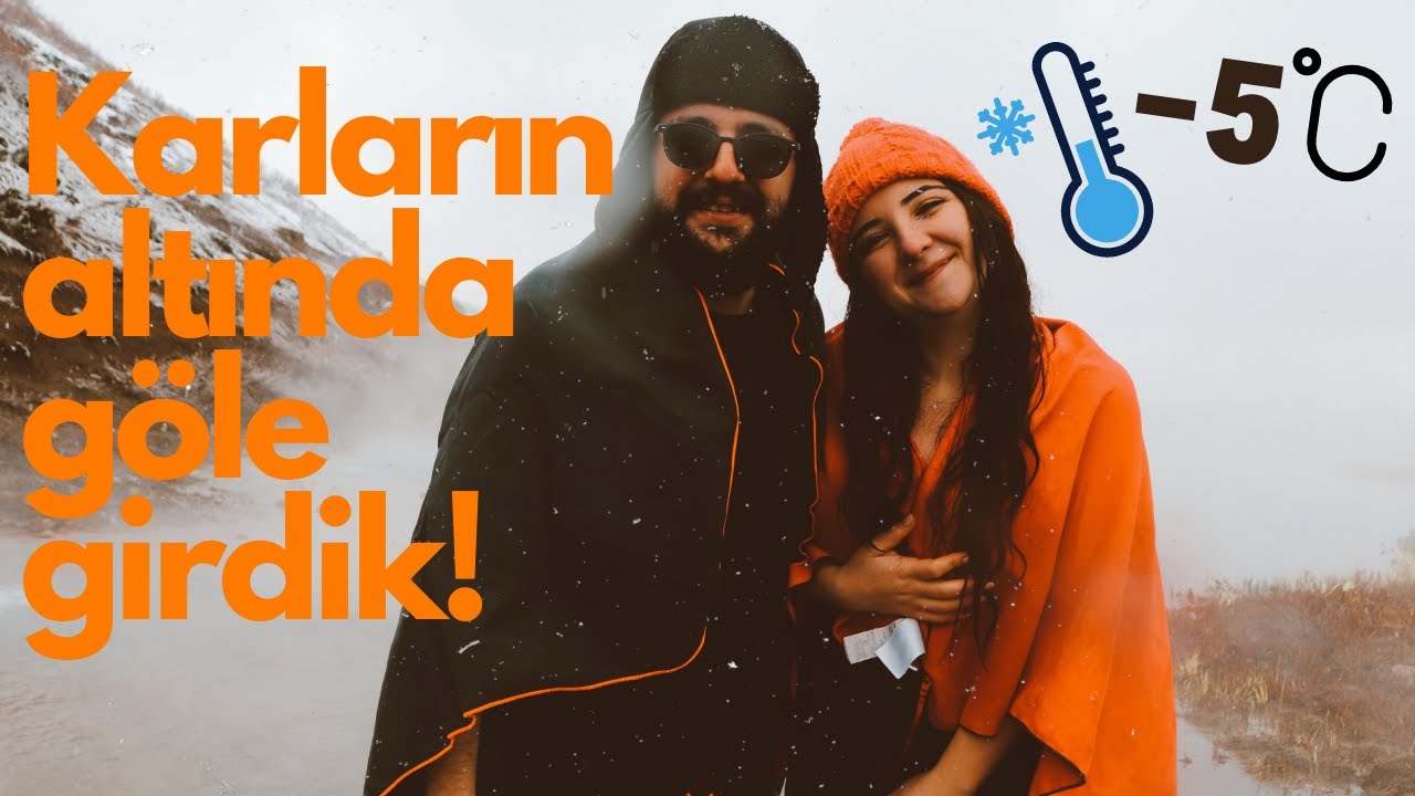 BİTLİS'TE -5°C HAVADA GÖLE GİRDİK | Güroymak, Budaklı Kaplıcaları | VLOG